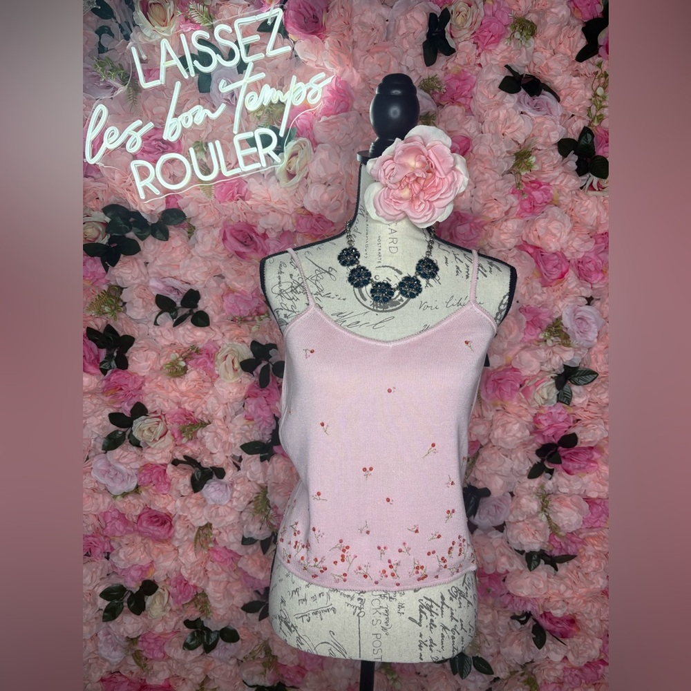 Ann Taylor Pink Floral Women's Top
